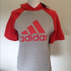 Adidas Short Sleeve Sweatshirt Small
